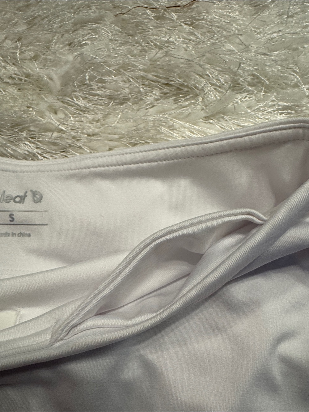 Baleaf White Athletic Tennis Skort - Women - Picture 8 of 8